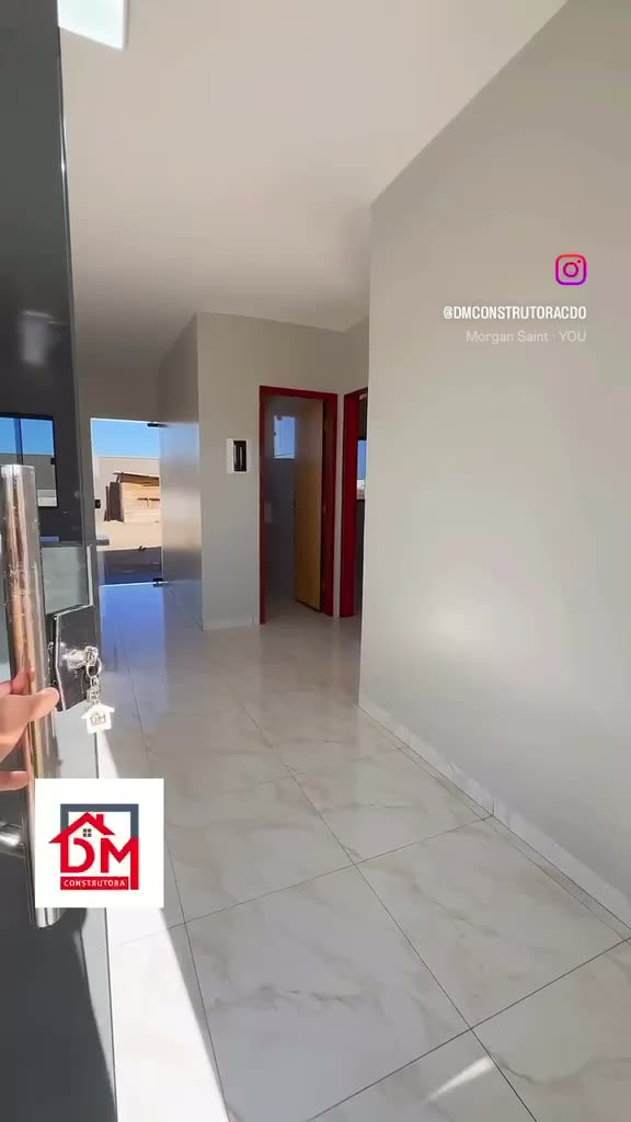 Casa entregue — Interior acabado em Comodoro – MT