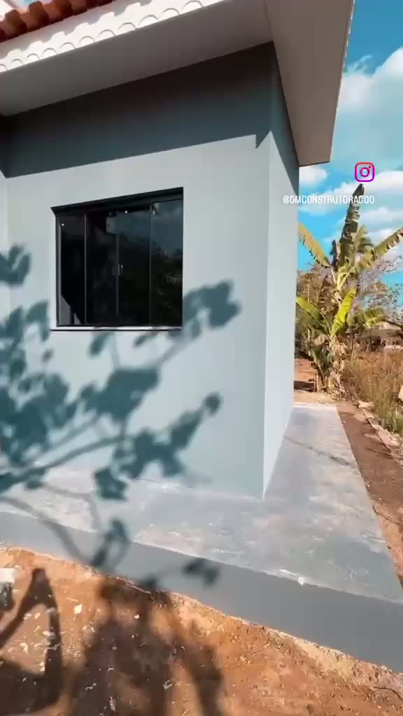 Casa entregue — Fachada finalizada em Comodoro – MT
